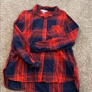Long sleeve flannel